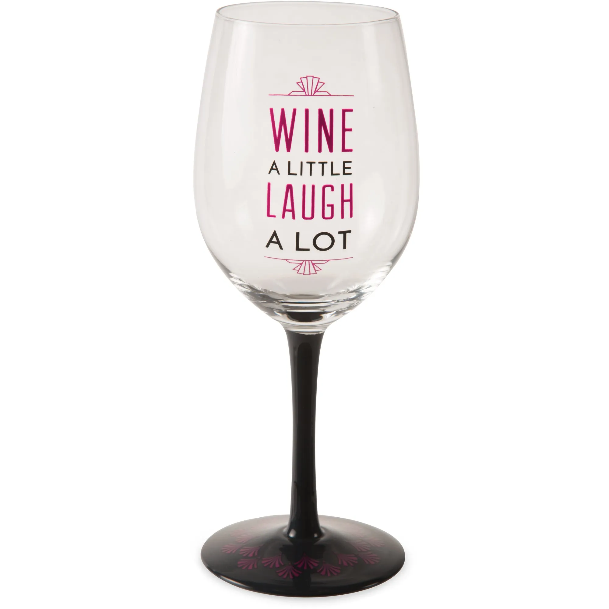 Wine A Little 12 oz Wine Glass Tealight Holder