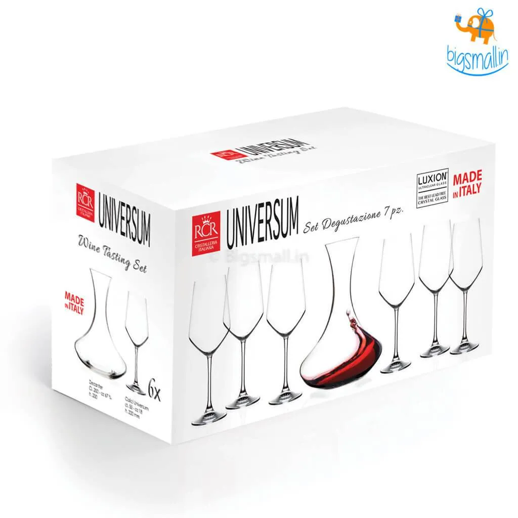 Wine Tasting Set - Wine Glasses and Decanter