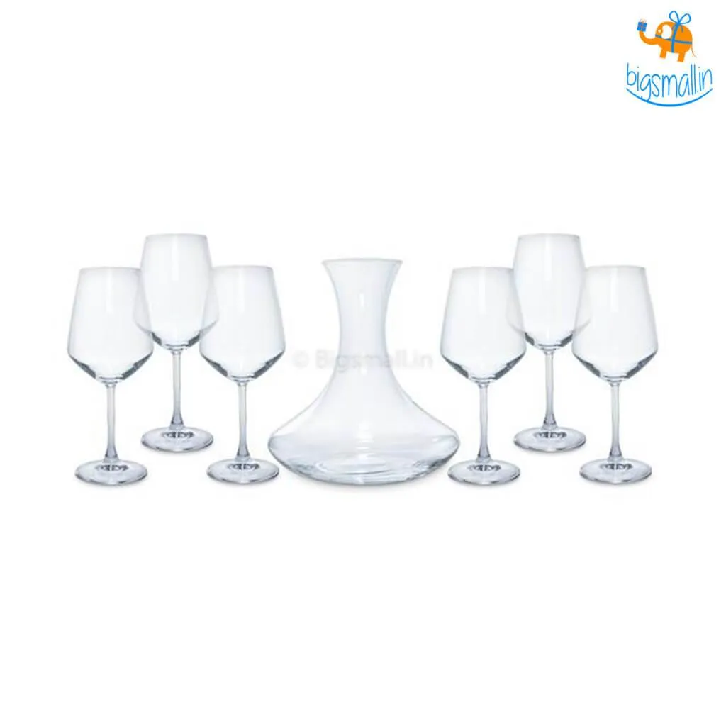 Wine Tasting Set - Wine Glasses and Decanter