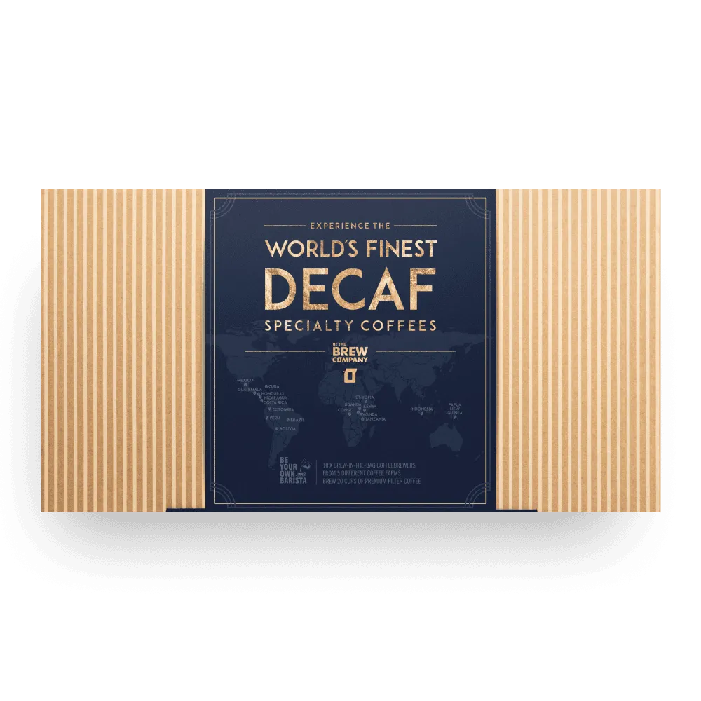 WORLD'S FINEST DECAF SPECIALTY COFFEE GIFT BOX