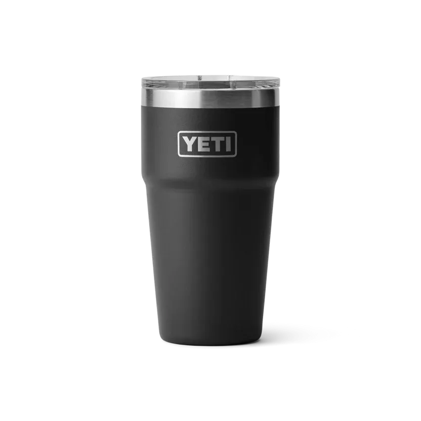 YETI Rambler 20 OZ (591ml) Stackable Cup With Magslider Lid - Black