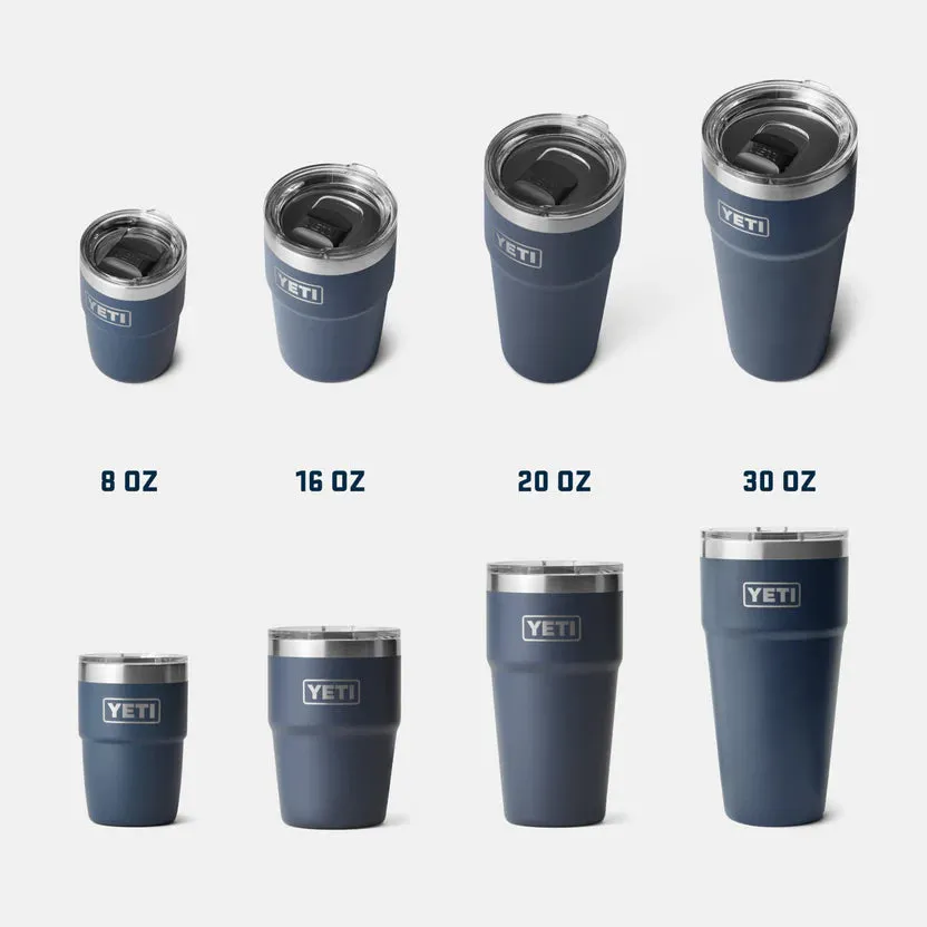 YETI Rambler 20 OZ (591ml) Stackable Cup With Magslider Lid - Black